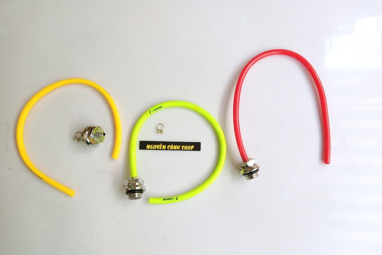 Ống thông hơi đầu inox nhiều màu
