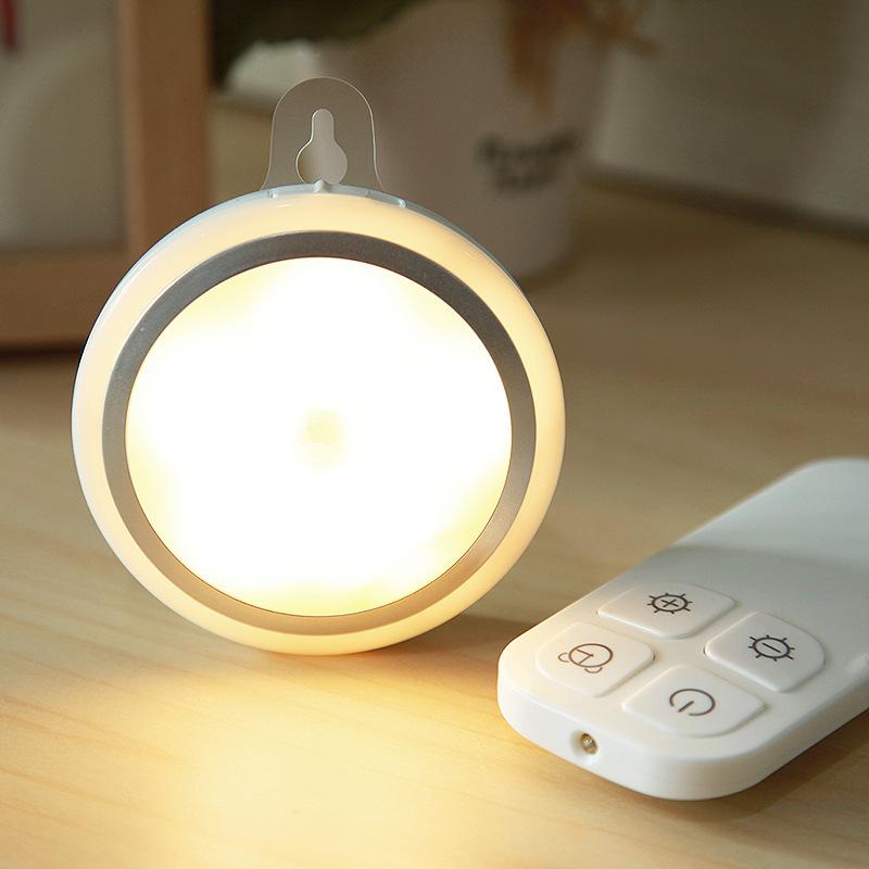 Đèn Led Trần Điều Khiển Từ Xa Tròn Dùng Pin