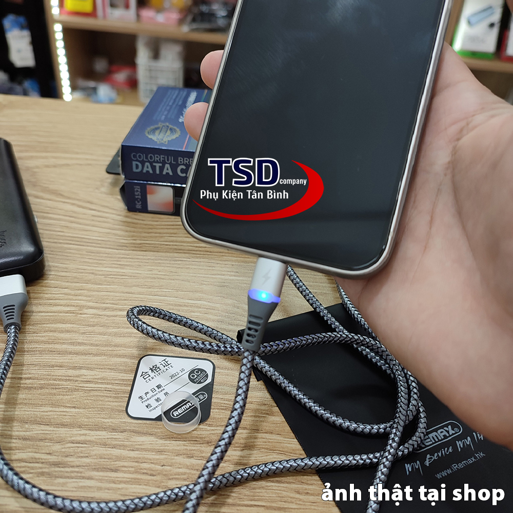 Cáp Sạc Nhanh Remax RC-152 Chính Hãng (Lightning – Micro USB – Type C)