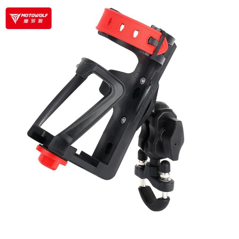 [FS] Kẹp bình nước MOTOWOLF chất liệu POM