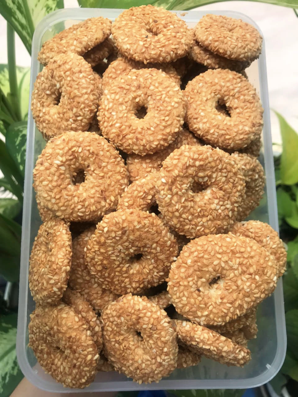 Bánh Vòng Mè - Siêu Ngon - 500G