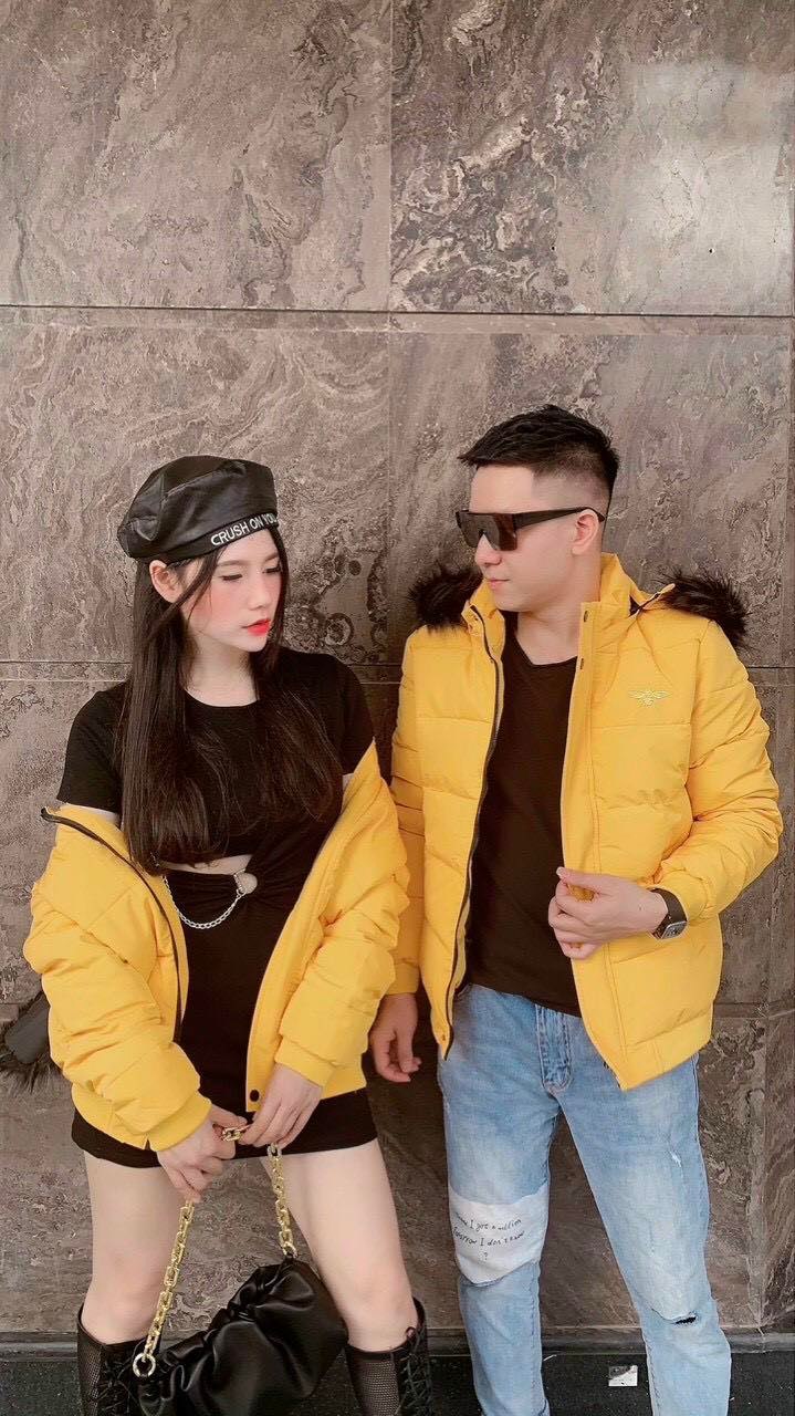 Áo Phao Nam Nữ Mũ Lông Hàng Cao Cấp