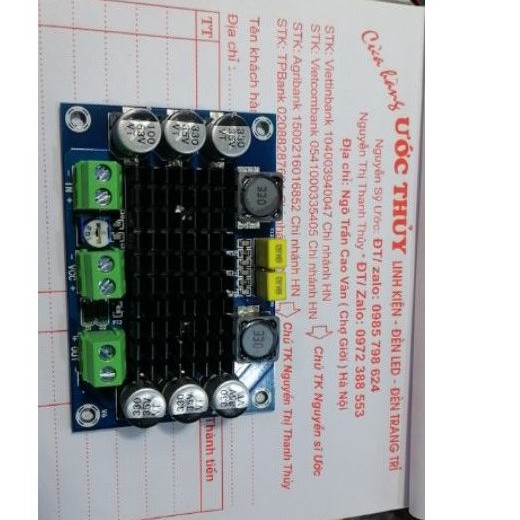 Mạch công suất loa kéo 100w không có Bluetooth