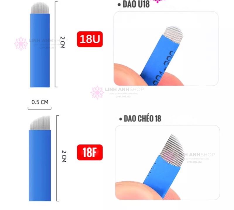 DAO KHẮC U18 Chéo 18 ĐIÊU KHẮC Phun Xăm