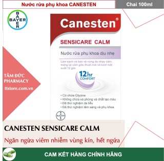 HCMCANESTEN SENSICARE CALM Chai 100ml - Dung dịch vệ sinh phụ nữ Canesten thumbnail