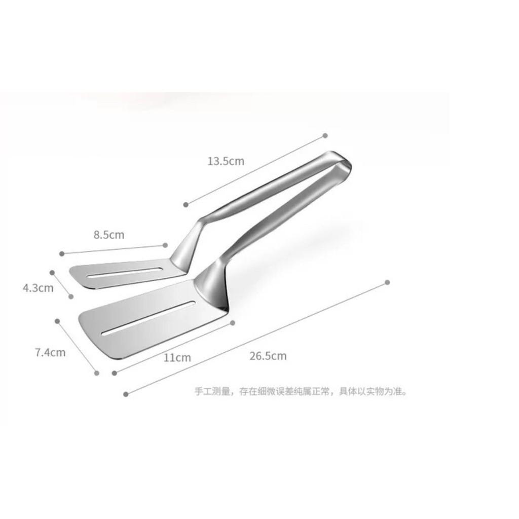 [HCM]Kẹp gắp thức ăn inox mẫu mới 2020