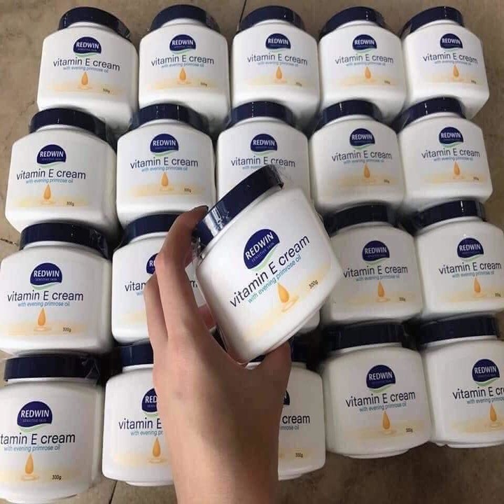 Kem Dưỡng Da Mềm Mịn REDWIN Vitamin E Cream 300g (Hàng Air Úc)