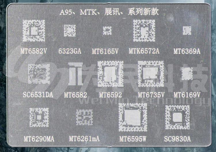[HCM]Vỉ tạo chân IC A95MTK