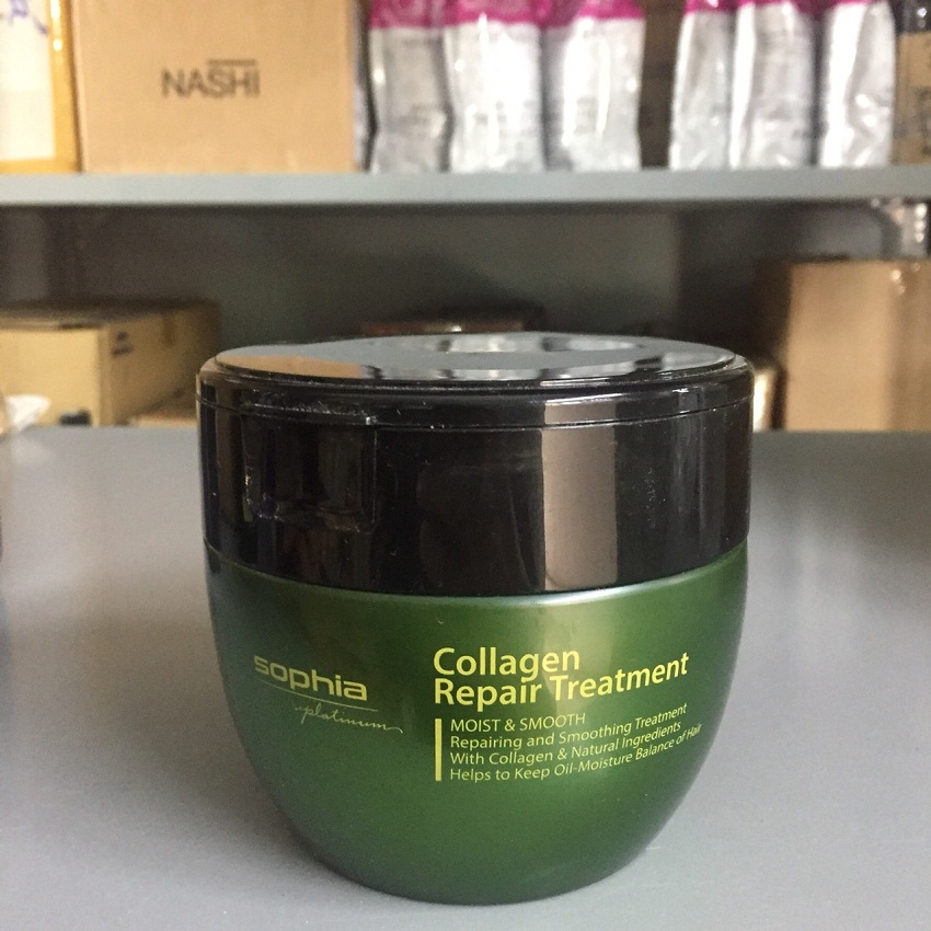 [HCM]Dầu hấp ủ tóc Sophia Platinum Collagen Repair Treatment 450ml