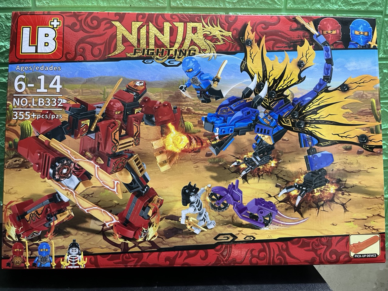 Đồ chơi lắp ráp LEGO  Ninja Gold Mecha