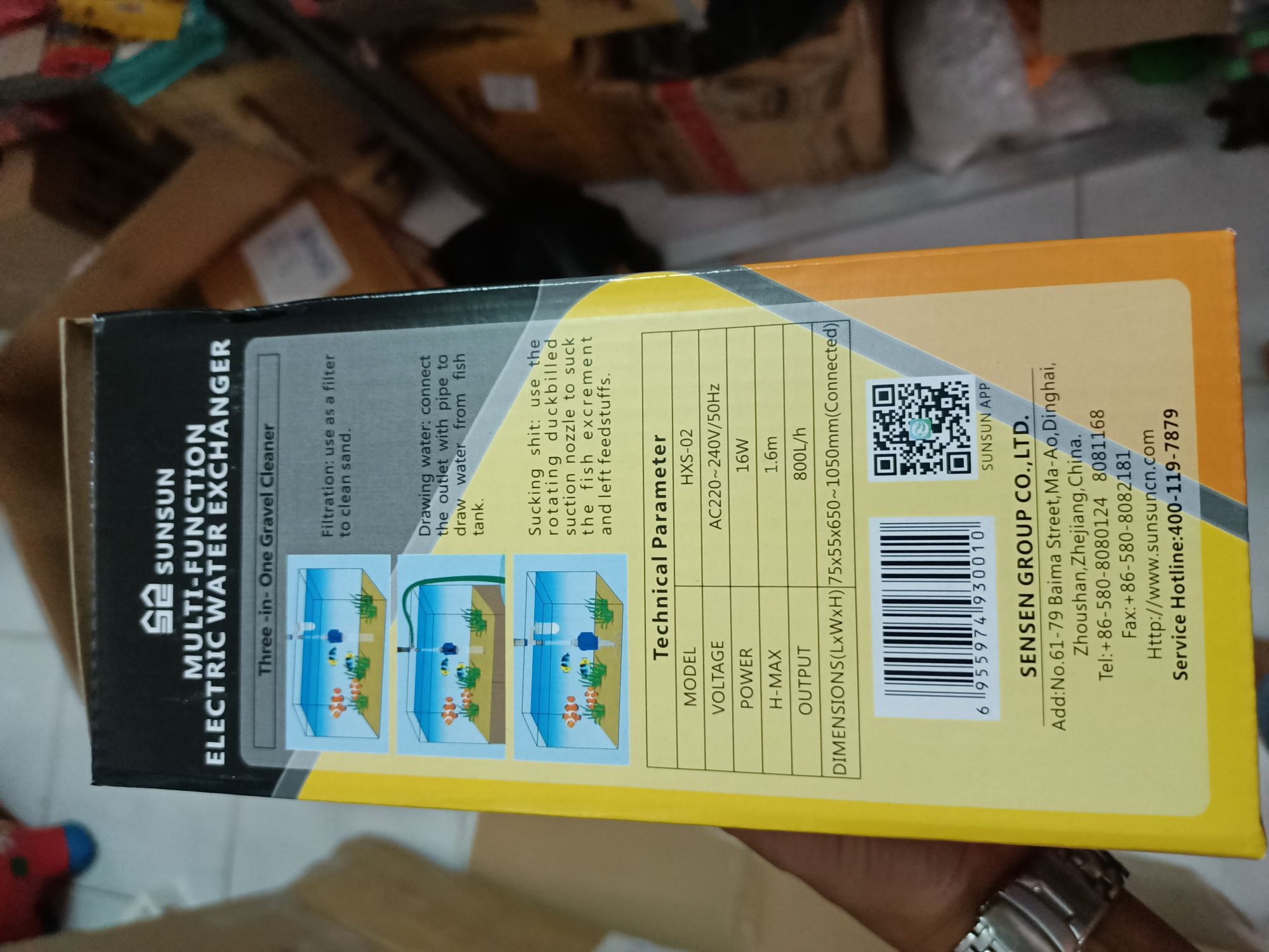 MÁY HÚT PHÂN , MÁY VỆ SINH HỒ CÁ HXS 02