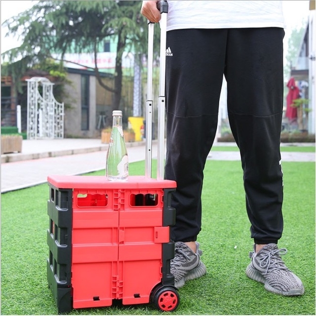 Thùng đựng đồ gấp gọn Vali kéo đa năng
