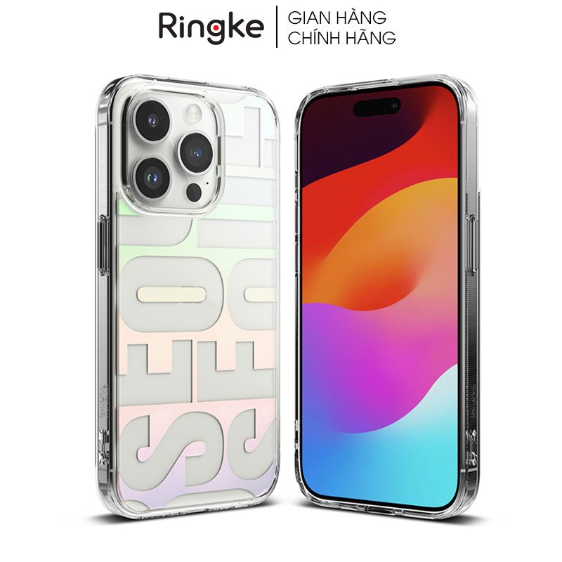 Ốp lưng iPhone 15 Pro Max/15 Pro/15 Plus/15 RINGKE Fusion