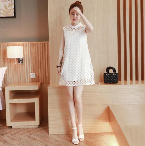 Đầm Ren Suông Dịu Dàng Sắc Thu