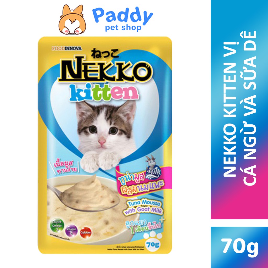 Pate Nekko Kitten Cho Mèo Con (70g)