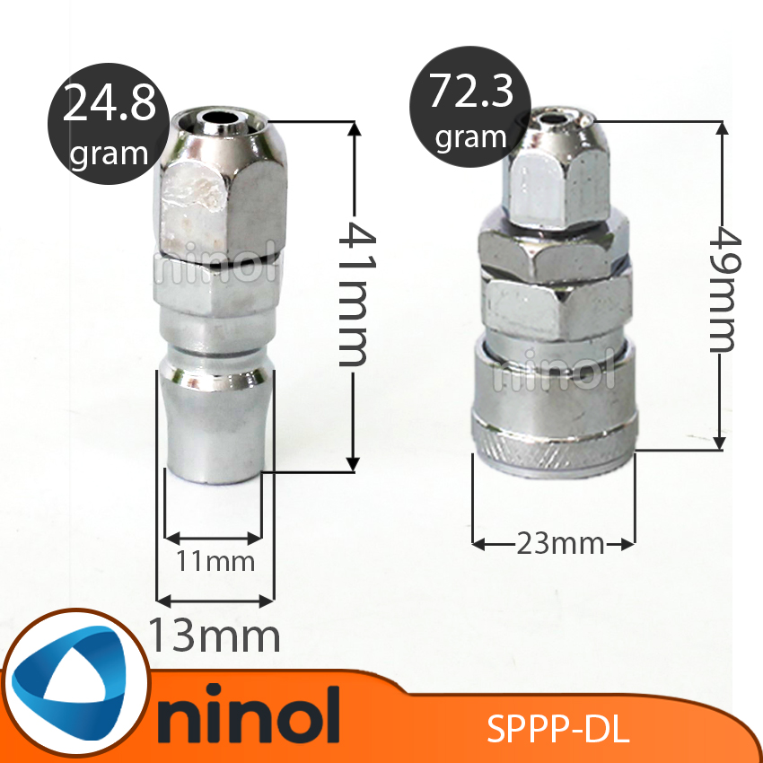Khớp nối nhanh khí nén SPPP Đài Loan