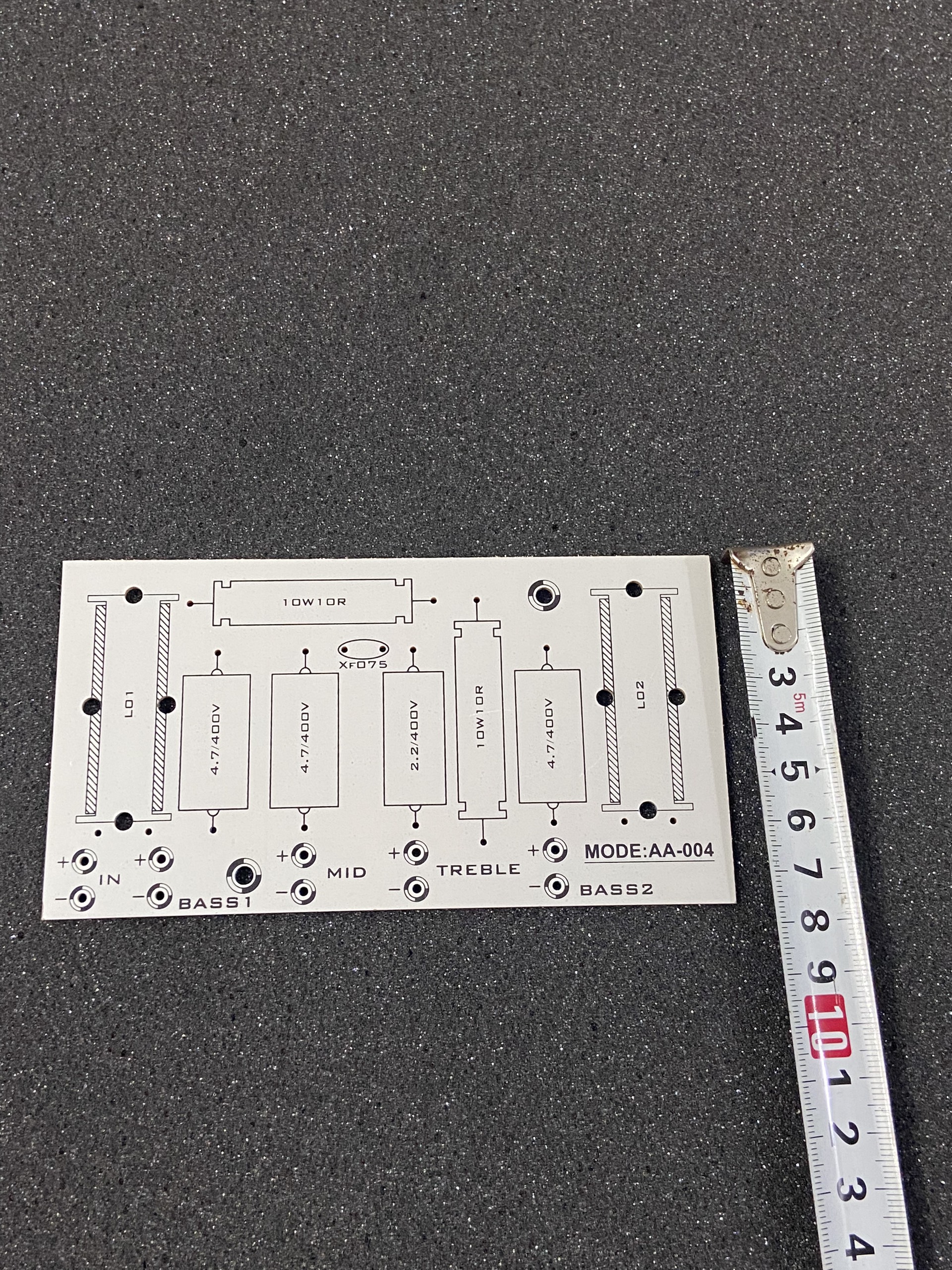 Bo mạch in PCB phân tần 2 bass 1 trung 1 treble