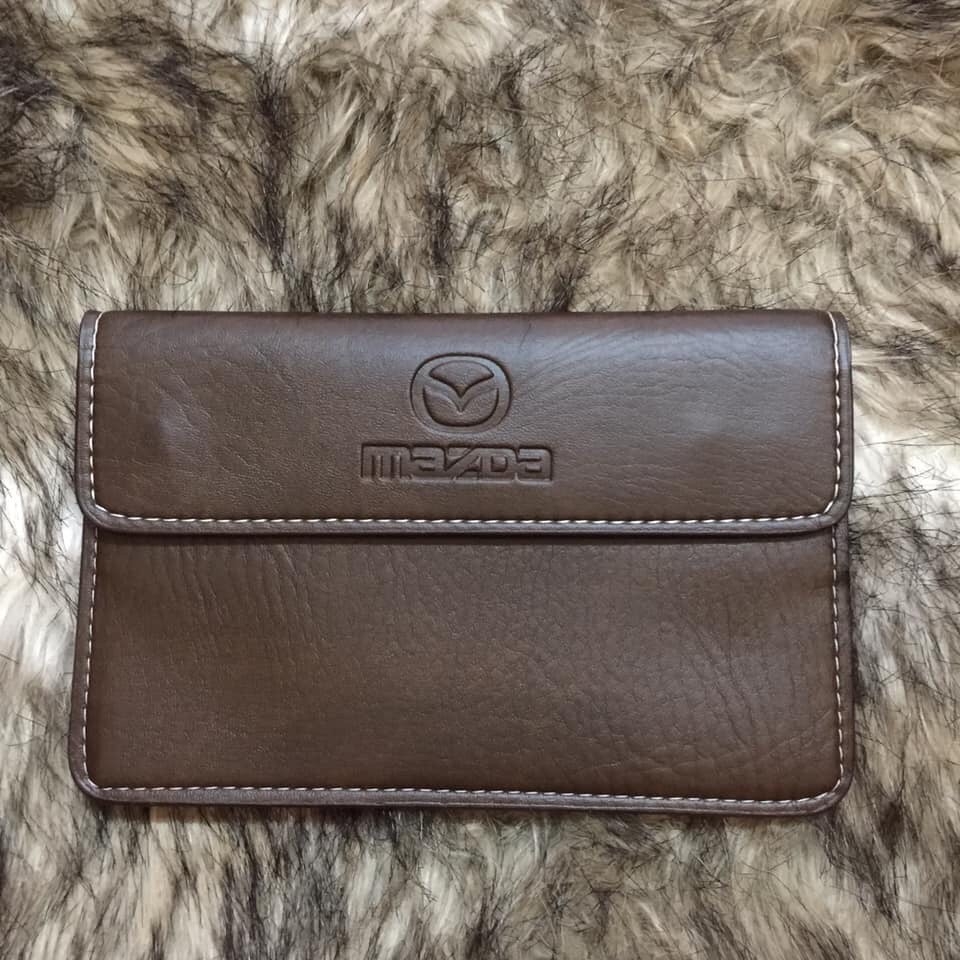 ví đựng giấy tờ xe ô tô logo hãng MAZDA