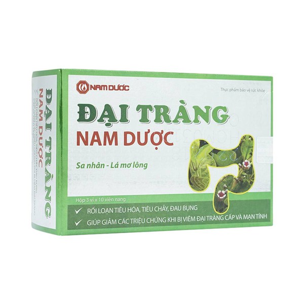 Viên Uống Hỗ Trợ Tiêu Hóa Đại Tràng Nam Dược