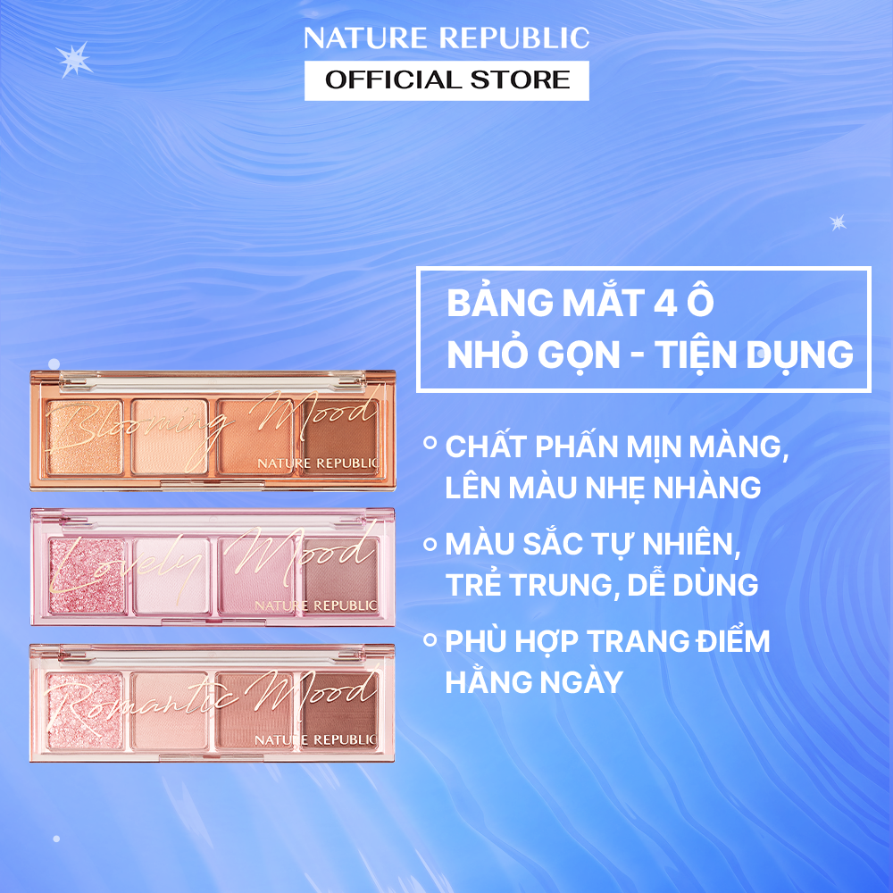 Nature Republic Bảng phấn mắt Daily Basic Palette 2.6g