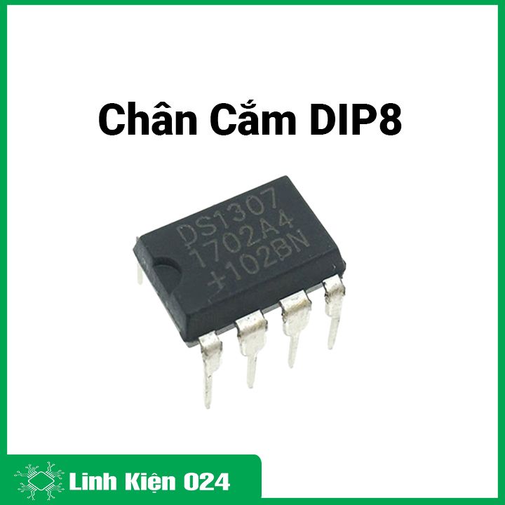 IC DS1307 DIP8 / SOP8 - IC đồng hồ thời gian thực
