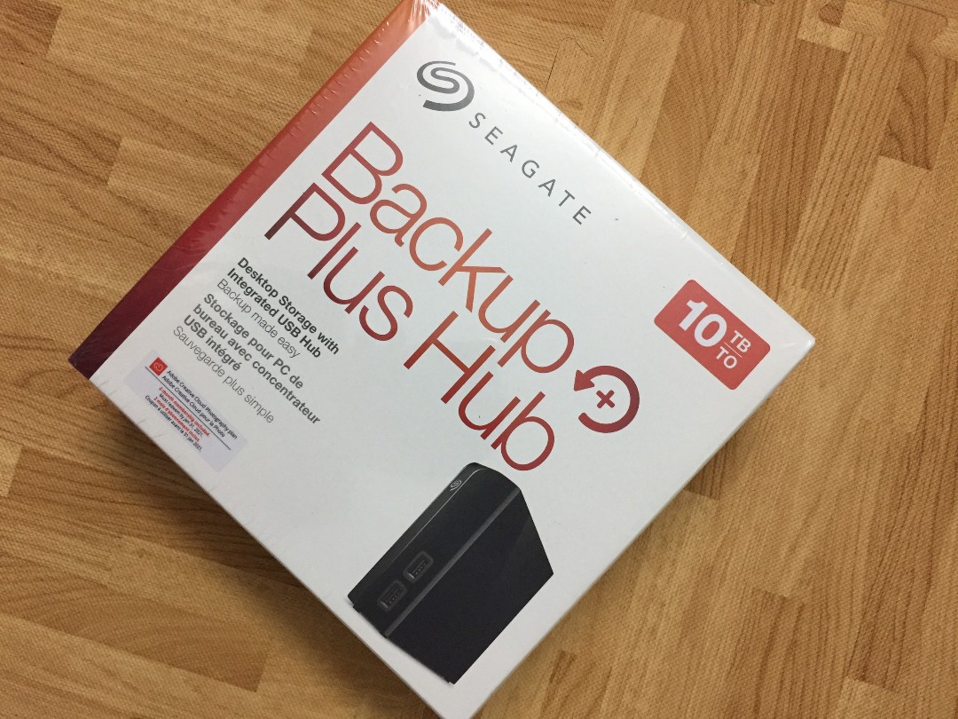 Ổ cứng di động Seagate Backup Hub Plus 10T