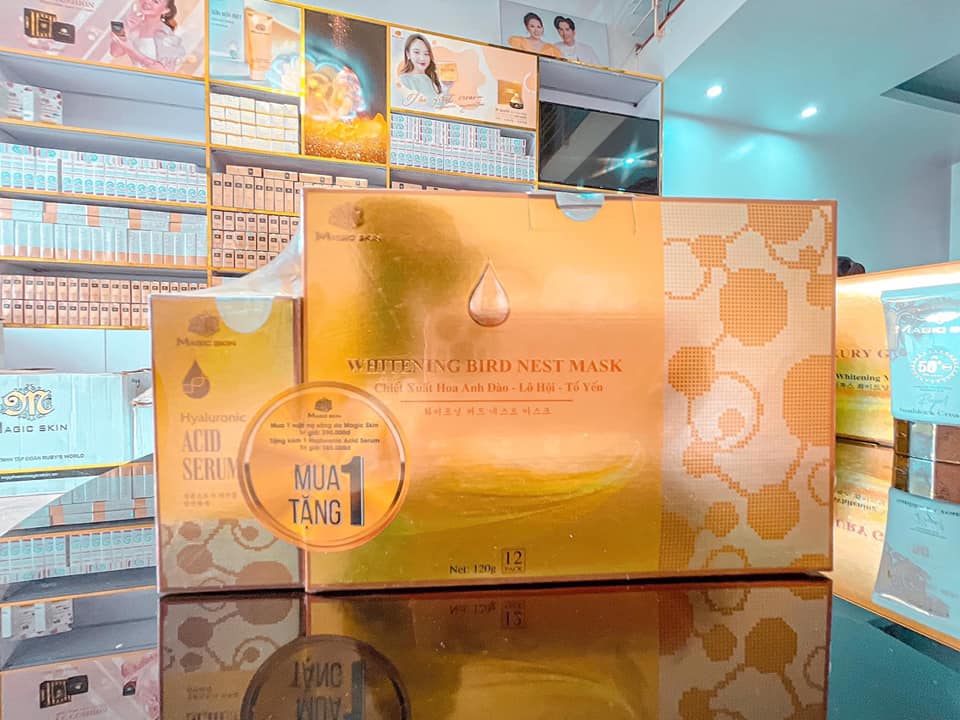 Mặt nạ dịch yến Whitening Face Mask ( MUA 1 TẶNG 1 )