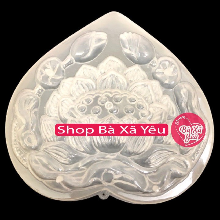 Khuôn rau câu hoa sen 20cm