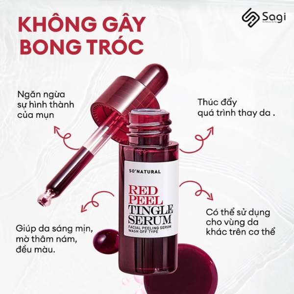 Tinh Chất Red Peel Tingle Serum 11ml, Tinh Chất Tẩy Tế Bào Chết Peel Da Sinh Học
