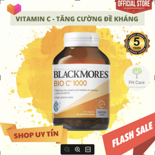 Viên bổ sung vitamin C Blackmores Bio C 1000mg 150 viên Úc DATE 2024 thumbnail