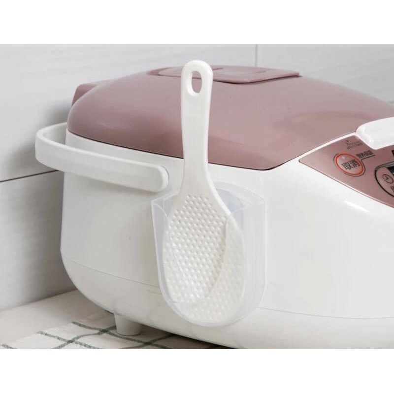 Muôi xới cơm kèm giá đựng Nhật Bản