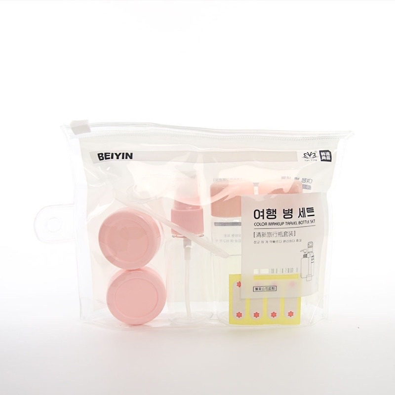 Bộ Chiết Mỹ Phẩm Du Lịch 7 Món - Tiện Ích