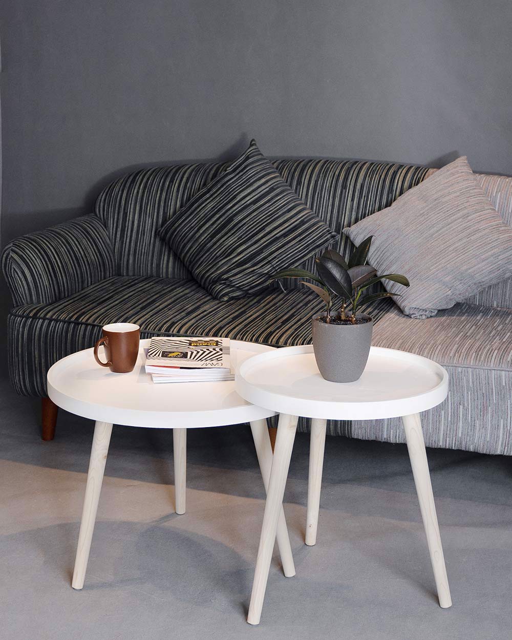 [HCM]Bàn Trà Sofa Tròn Soza