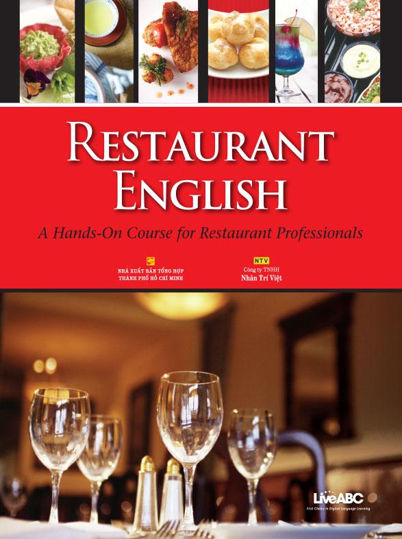 Sách - Restaurant English - A Hands-On Course for Restaurant Professionals