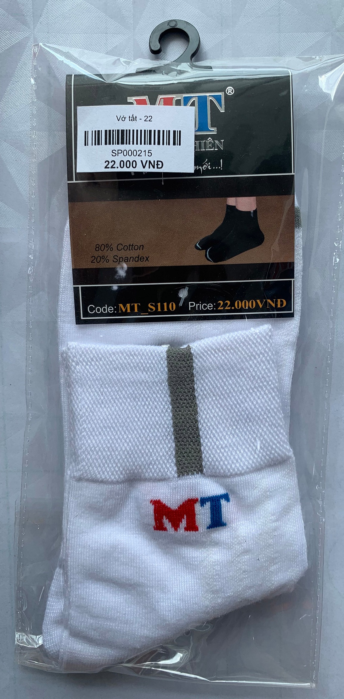 COMBO 5 ĐÔI VỚ NAM 10CM