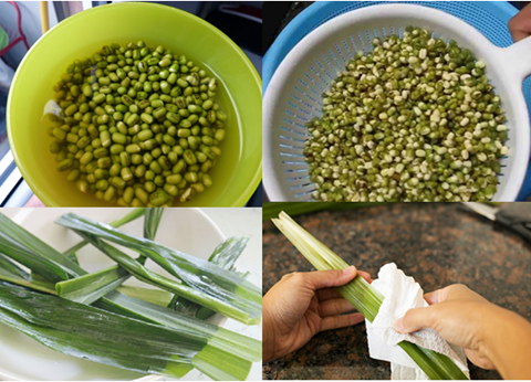 COMBO 2kg ĐẬU XANH CÀ CÒN VỎ BỞ MỀM