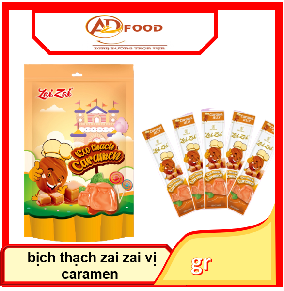 kẹo thạch zai zai 200gr thơm ngon chất lượng cao
