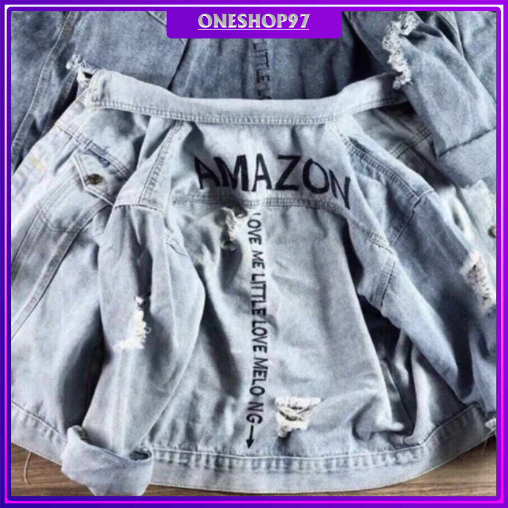 ÁO KHOÁC JEAN NỮ MẪU MỚI SIÊU HOT ONESHOP97 Q225