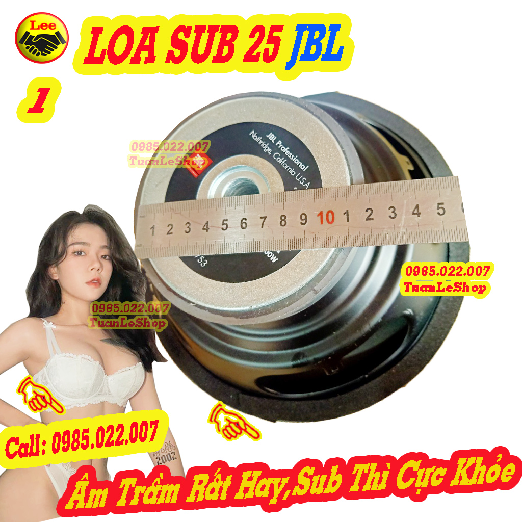 [XẢ HÀNG] LOA SIÊU TRẦM 25 JB L GIÁ RẺ - LOA SUB 25