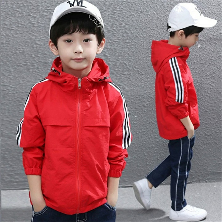 Áo khoác dù 2 lớp unisex cho bé siêu đẹp