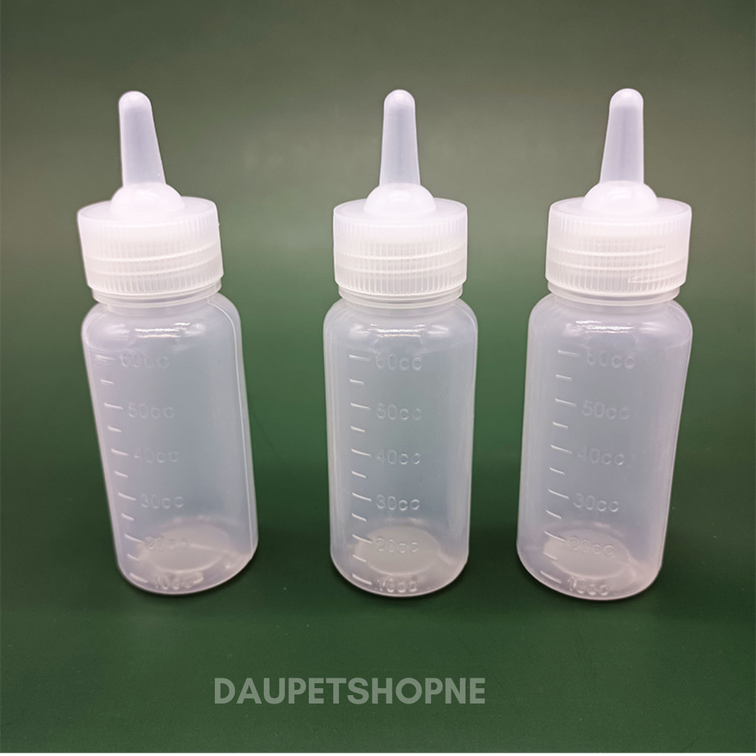 Bình ti sữa cho chó mèo sơ sinh 60ml