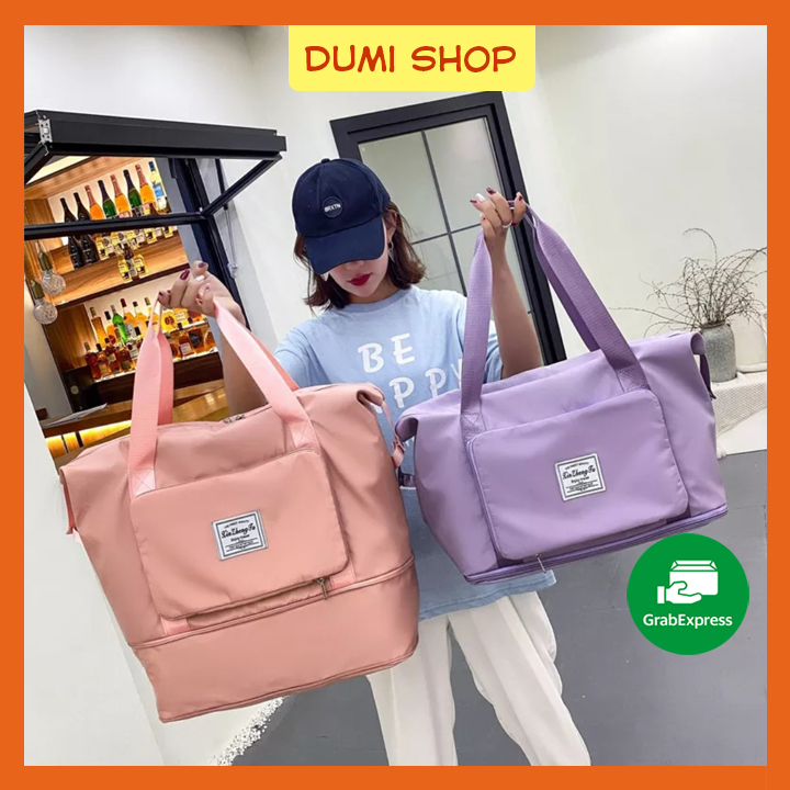 Túi Du Lịch Vải Chống  Thấm Có Thể Mở Rộng Ngăn Chứa Và Gấp Gọn Mẫu Mới - Dumi Shop