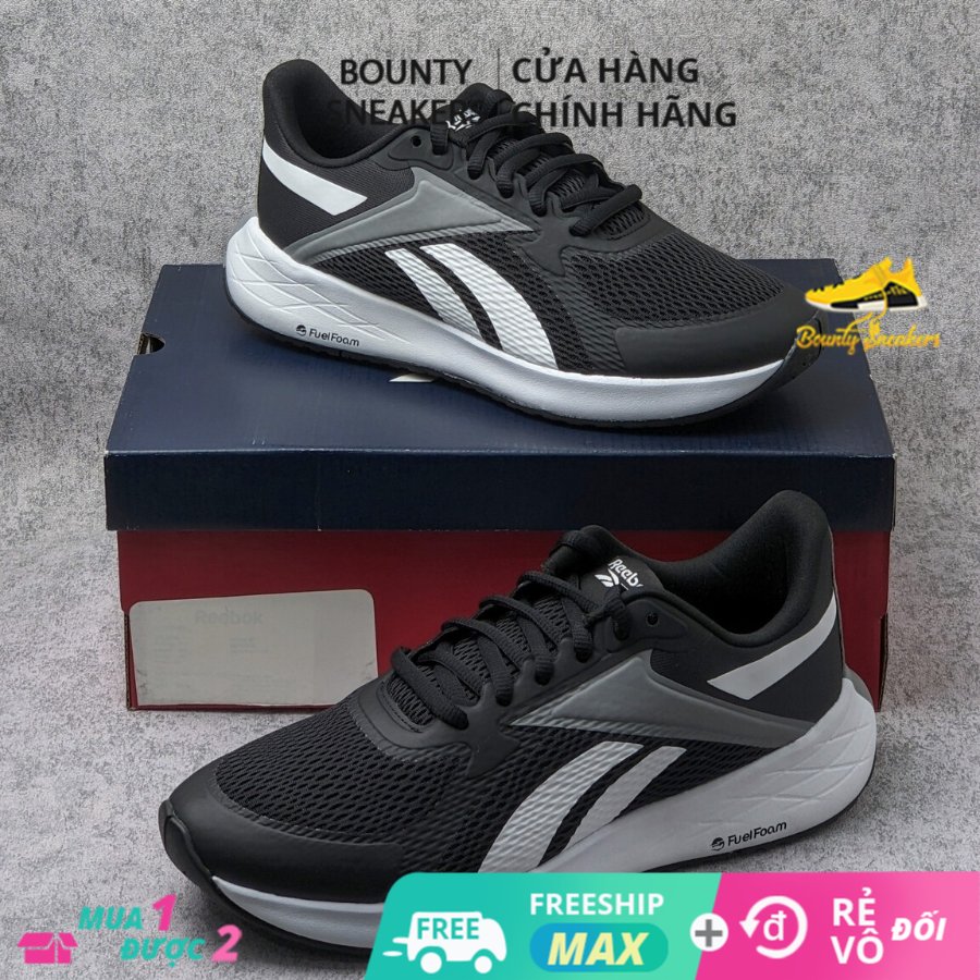 Giày reebok energen run "core black" g58543 - hàng chính hãng - bounty sneakers