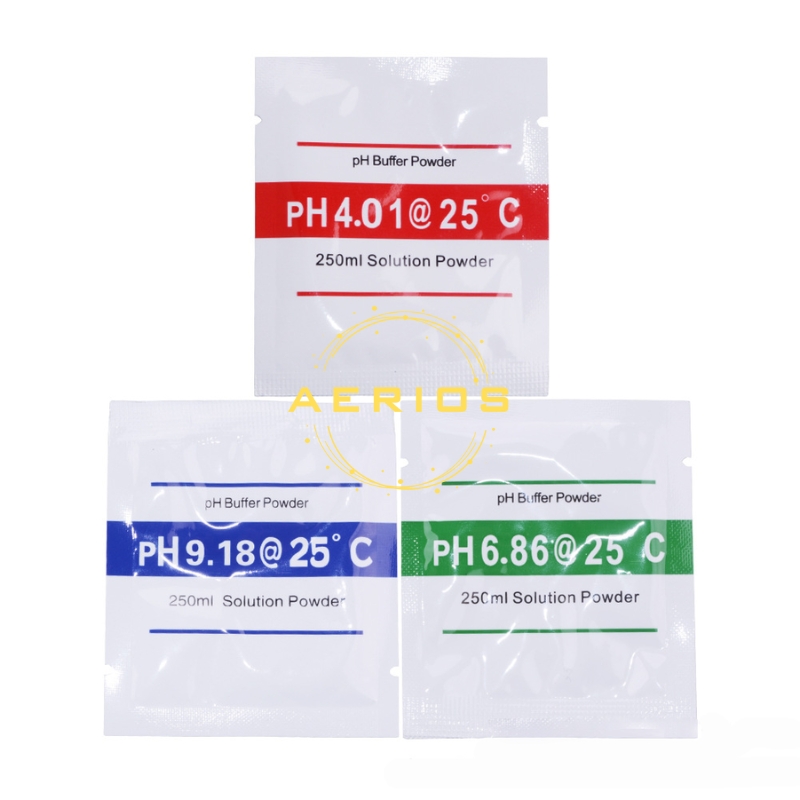 Dung dịch hiệu chỉnh bút đo ph, máy đo độ ph, bột hiệu chỉnh, bột hiệu chuẩn pH