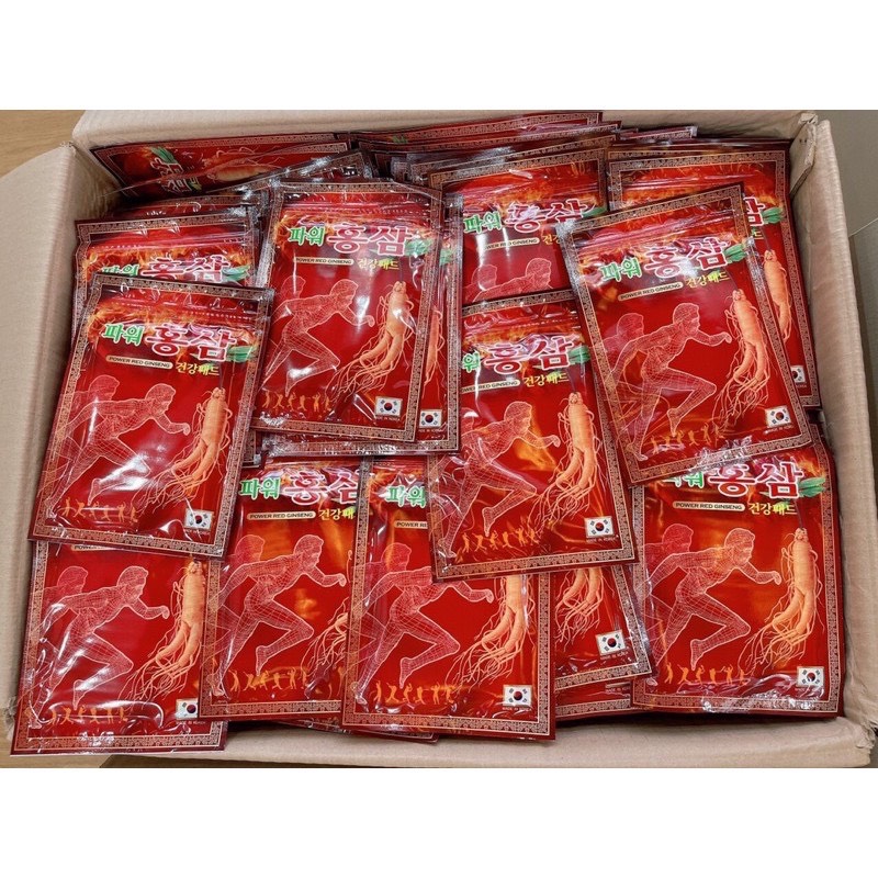 Cao dán hồng sâm Hàn quốc 20 miếng