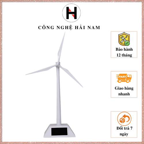 Đế xoay mô hình cối xay gió bằng năng lượng mặt trời