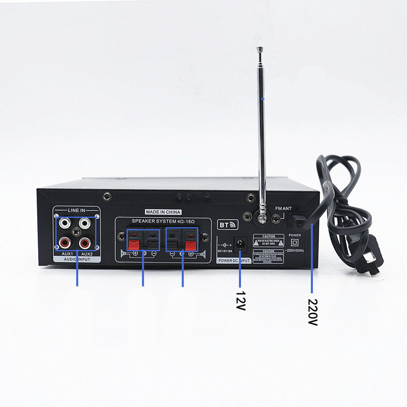 Âm ly Bluetooth mini hát karaoke BT-309A Chất Lượng Cao