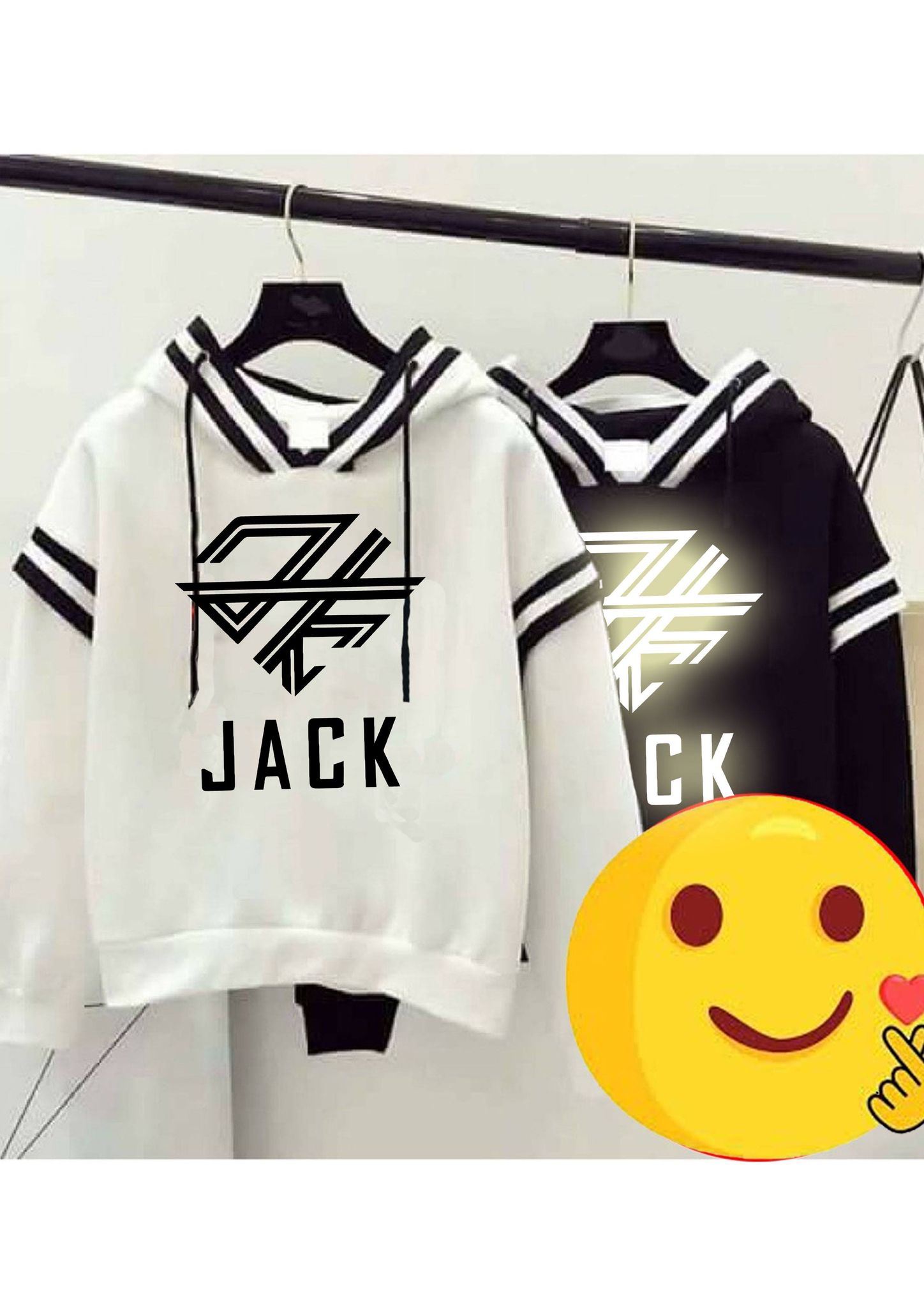 áo Hoodie Jack Đóm In Theo Yêu Cầu Phản Quang
