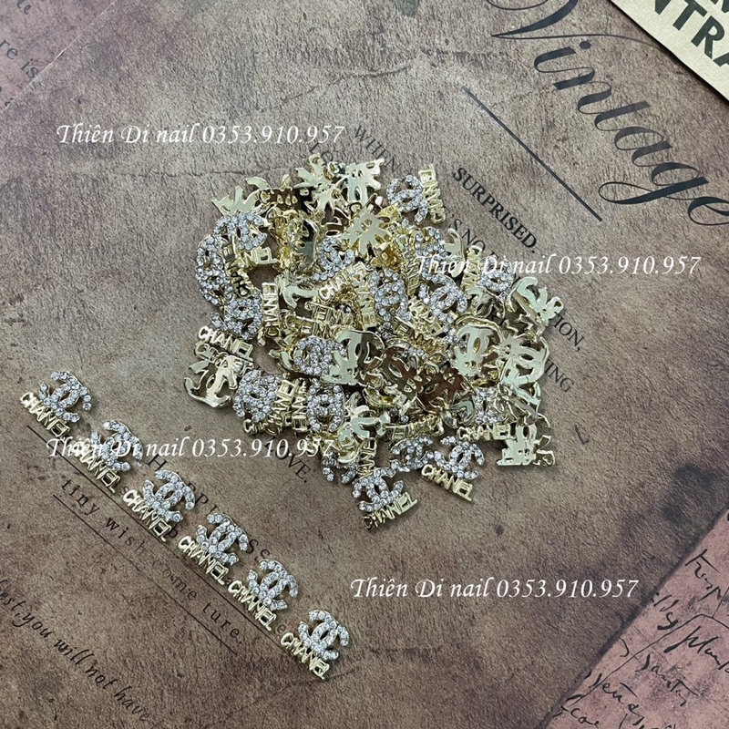 Cham đính móng tay - Nơ gắn móng xinh xắn MOON NAIL