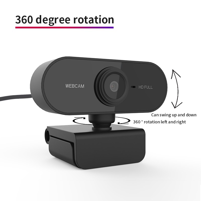 Webcam Full HD 1080P Webcams With Microphone For Video Calling Camera